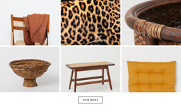 Joomla Template For Gallery With Modern Details