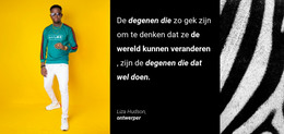 Wat Zegt Onze Ontwerper - Beste HTML-Sjabloon