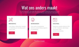 Branding En Digitale Creatieve Studio - HTML5-Sjablooninspiratie