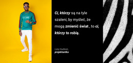 Co Powie Nasz Projektant - Przeciągnij I Upuść Motyw WordPress