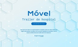 Maquete De Site Gratuita Para Serviços Hospitalares Mobite