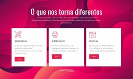 Branding E Estúdio Criativo Digital - Maquete De Site Personalizada