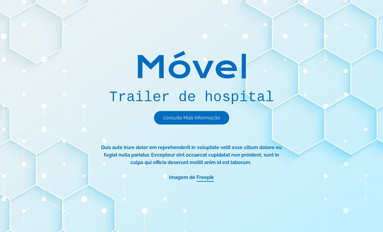 Serviços Hospitalares Mobite Modelo HTML