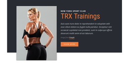 TRX Suspension Training - Landing Page