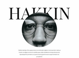 Ana Sanatçımız Hakkında Ücretsiz Web Sitesi