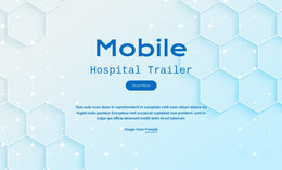 Mobile Hospital Services Portfolio Psd