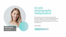 Superbe Modèle Joomla Pour Je Suis Photographe Indépendant