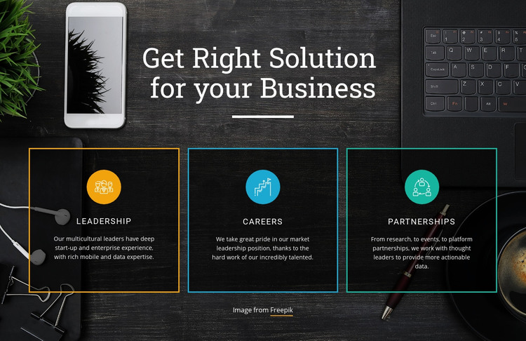 Top solutions for business Homepage Design