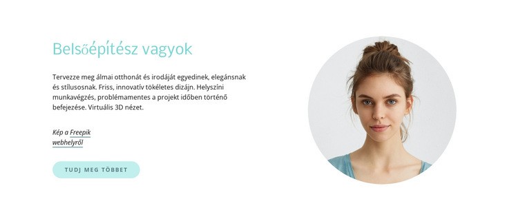 Belsőépítész vagyok WordPress Téma