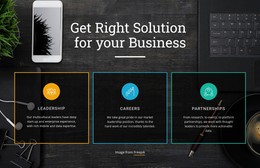 Top Solutions For Business - Free Template