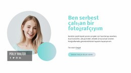 Ben Serbest Çalışan Bir Fotoğrafçıyım - Duyarlı Tasarım