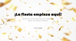 La Fiesta Empieza Aqui - Plantilla De Comercio Electrónico Joomla