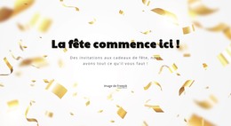 La Fête Commence Ici