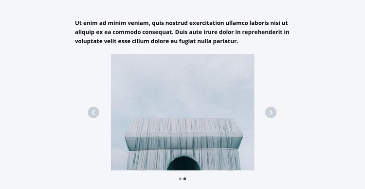 Slider with architecture Homepage Design