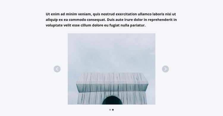Slider with architecture Html Code Example