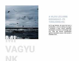 Tengeri Expedíciók – Kész Webhelytéma