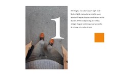 Primo Nella Moda Modello HTML Di Base Con CSS