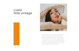 Stile Vintage Download Gratuito Del Modello CSS