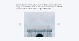 Slider Con Architettura: Modello HTML5 Moderno