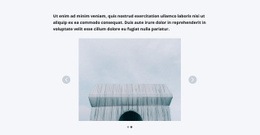 Schuifregelaar Met Architectuur - Eenvoudig Website-Ontwerp