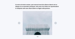 Bootstrap HTML Para Slider Com Arquitetura