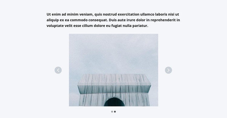 Slider with architecture Squarespace Template Alternative
