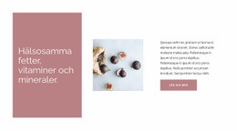 Webbplatsmall För Fördelarna Med Fikon