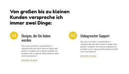 Agentur Für Kreatives Design Zielseitenvorlage