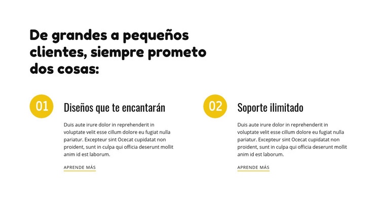 Agencia de Diseño Creativo Plantillas de creación de sitios web