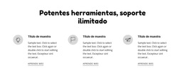 Fuentes, Colores Y Gráficos Personalizados Para Potentes Herramientas Y Soporte