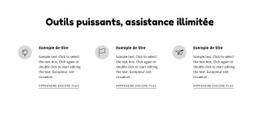 Outils Et Assistance Puissants Conception De Sites Web