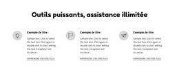 Polices, Couleurs Et Graphiques Personnalisés Pour Outils Et Assistance Puissants