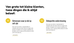 Creatief Ontwerpbureau - Persoonlijk Websitesjabloon