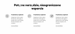 Potężne Narzędzia I Wsparcie - Responsywne Szablony Stron Internetowych