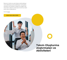 Takım Oluşturma Alıştırmaları Ve Aktiviteleri - Web Geliştirme Şablonu