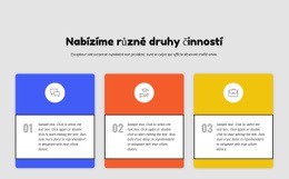 Barevné Sloupce – Stažení Šablony HTML