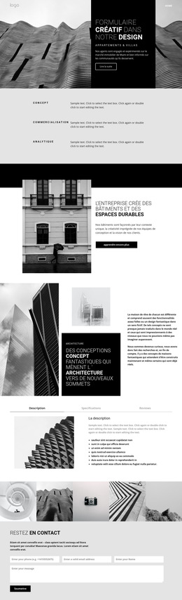 Architecture De Concept Créatif