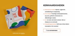 Kernvaardigheden Van Ontwerpstudio - Creatieve, Multifunctionele Bestemmingspagina