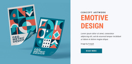 Stunning Landing Page For Emotive Branding