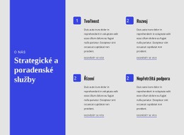 Strategické A Poradenské Služby – Bezplatný Motiv WordPress