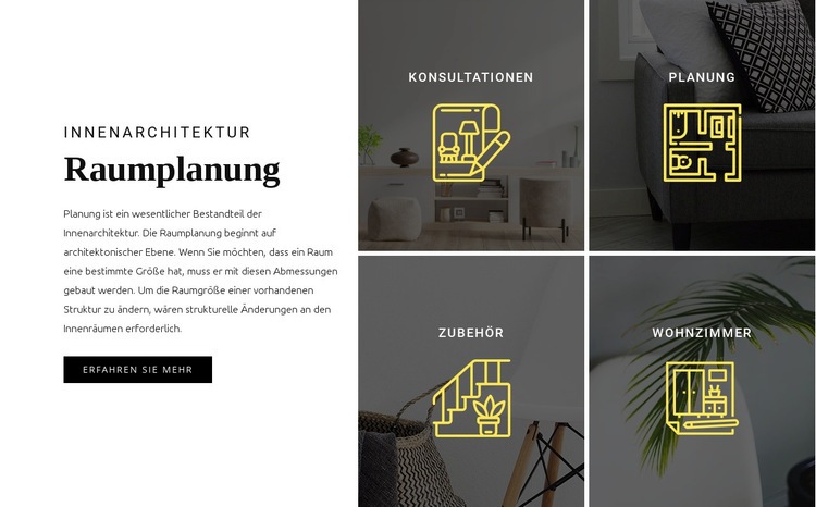 Innenplanung Website design