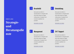 Strategie- Und Beratungsdienste – Website-Vorlage Herunterladen