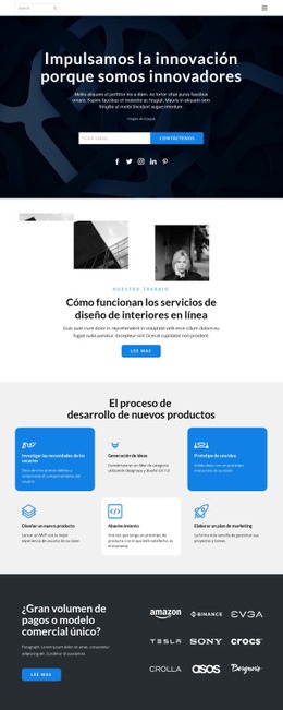Innovación Laboral: Plantilla HTML5 Creativa Multipropósito