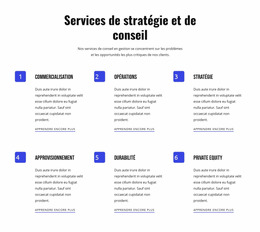 Stratégie Et Services Agiles - Modèle Joomla Créatif Et Polyvalent