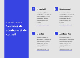 Services De Stratégie Et De Conseil – Thème WordPress Gratuit