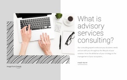 Advisory Consulting Services - Html Code