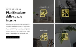 Pianificazione Degli Interni - Design Del Sito Web Scaricabile Gratuitamente