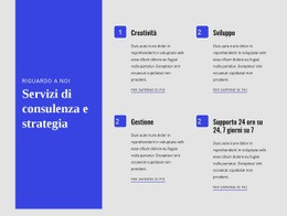 Design Più Creativo Per Servizi Di Consulenza E Strategia