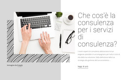 Servizi Di Consulenza Di Consulenza - Modello Gratuito