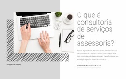 Serviços De Consultoria - Construtor De Sites Responsivos